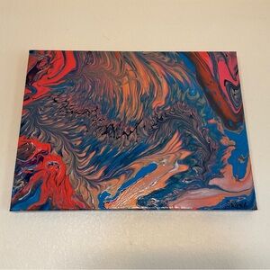 Rocky River Bed - Abstract Art Work Painting